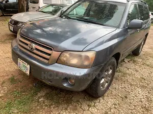 Toyota Highlander Limited V6 AWD 2003 Gray