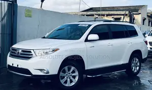 Toyota Highlander Limited 2012 White