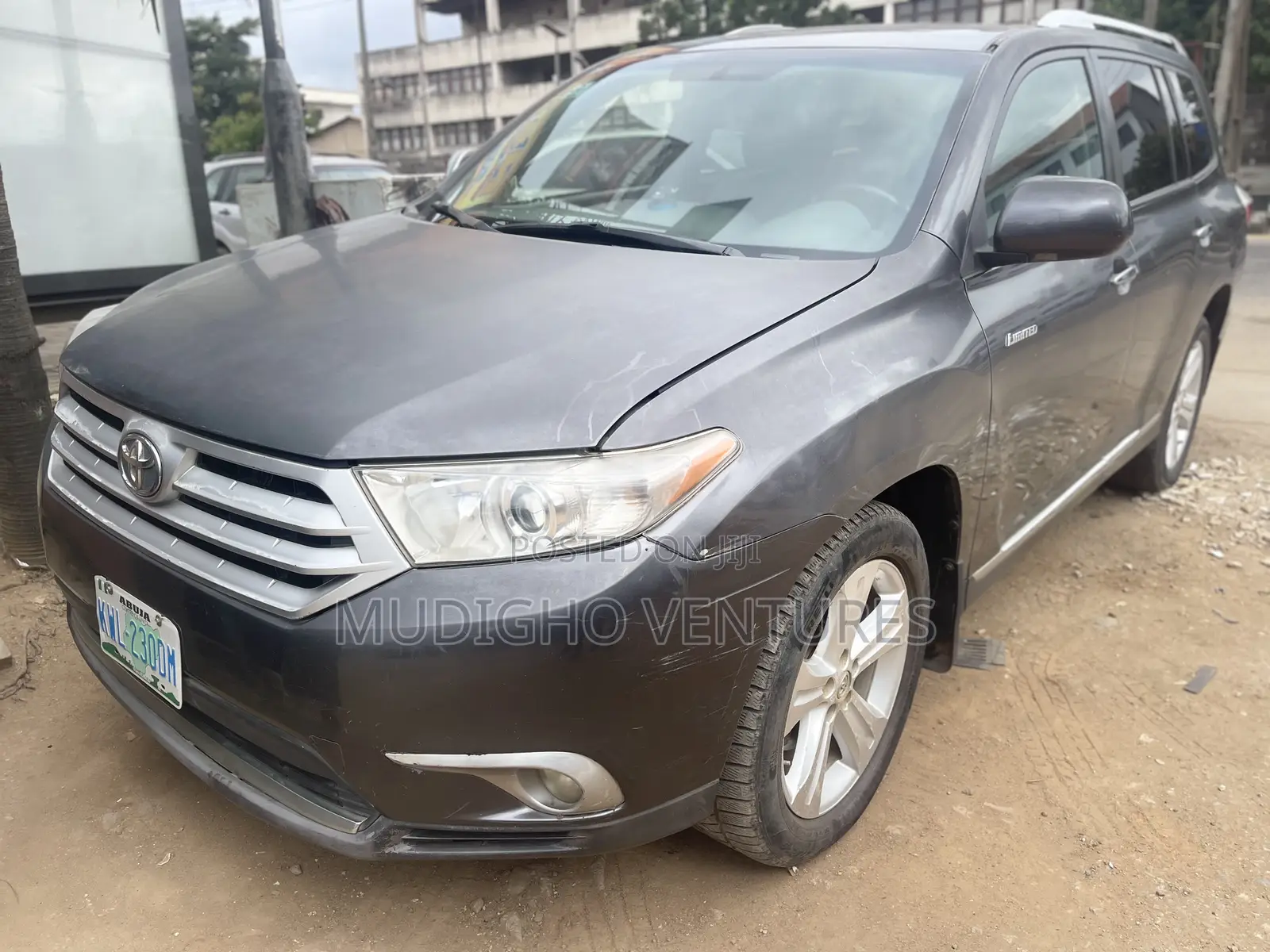 Toyota Highlander Limited 2010 Gray