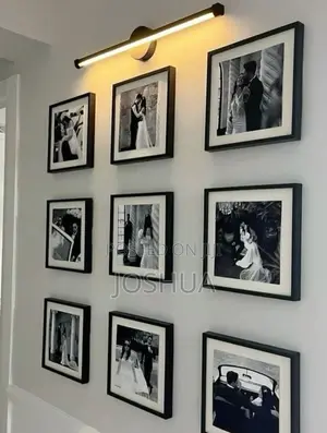 Black and White Pictures on a Vintage Frames of Any of Your Color
