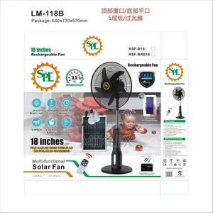 Solar Rechargeable Fan