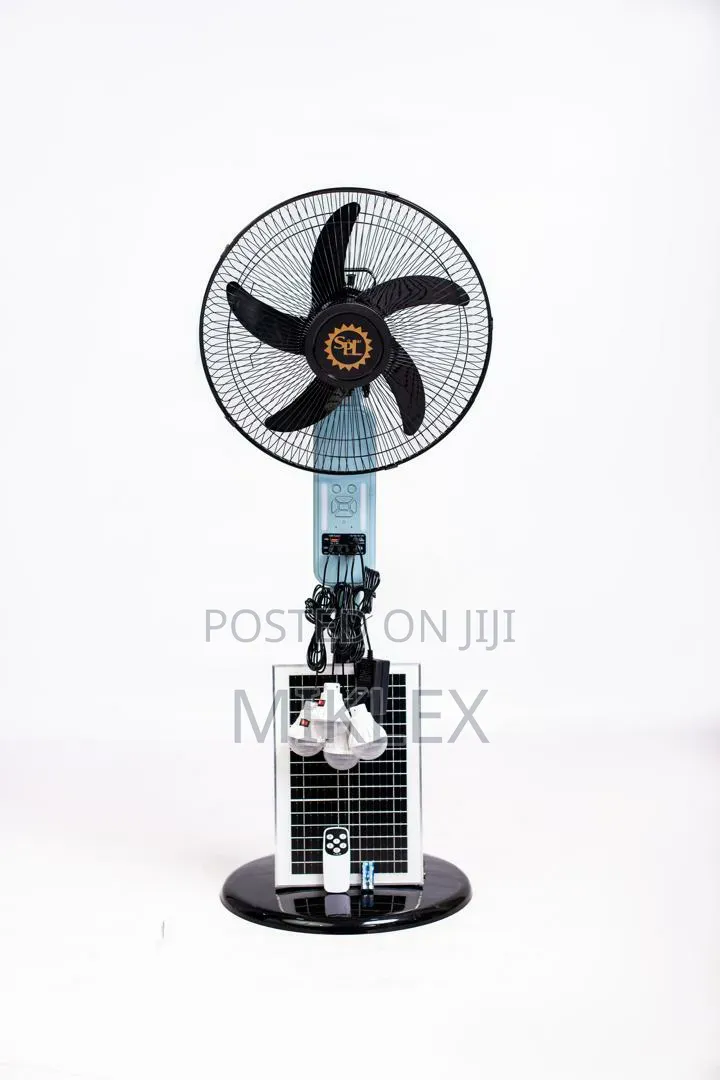 Solar Rechargeable Fan