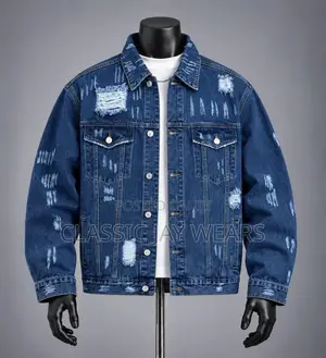 Rip Thick Quality Jeans Jacket
