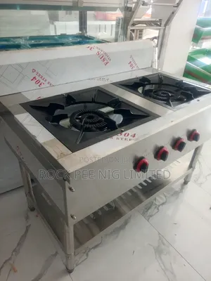 Two Burners Industrial Foreign Gas Cooker