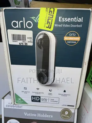 Arlo Essential Wired Video Doorbell