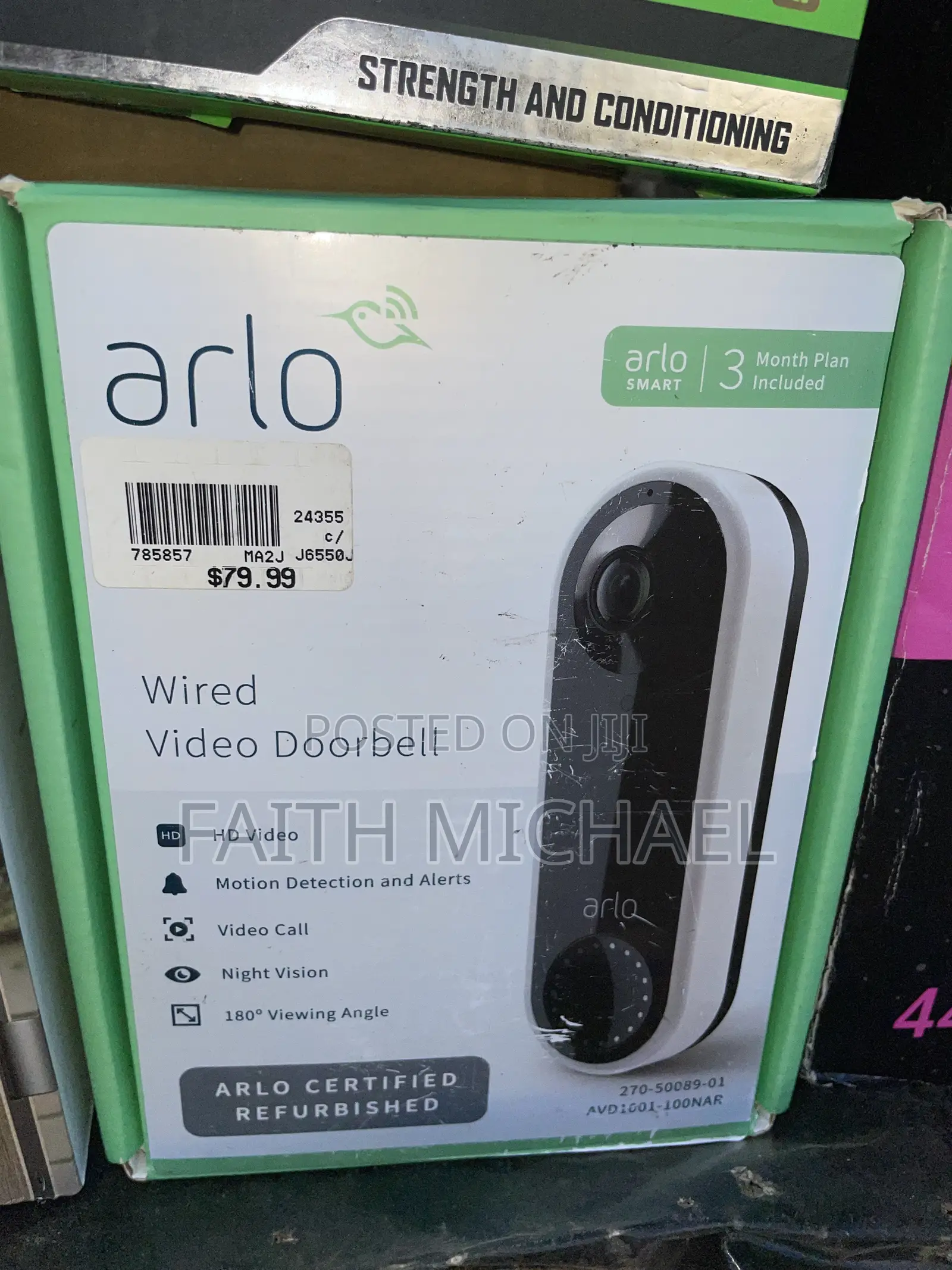 Arlo Essential Wired Video Doorbell