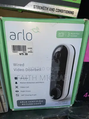 Arlo Essential Wired Video Doorbell