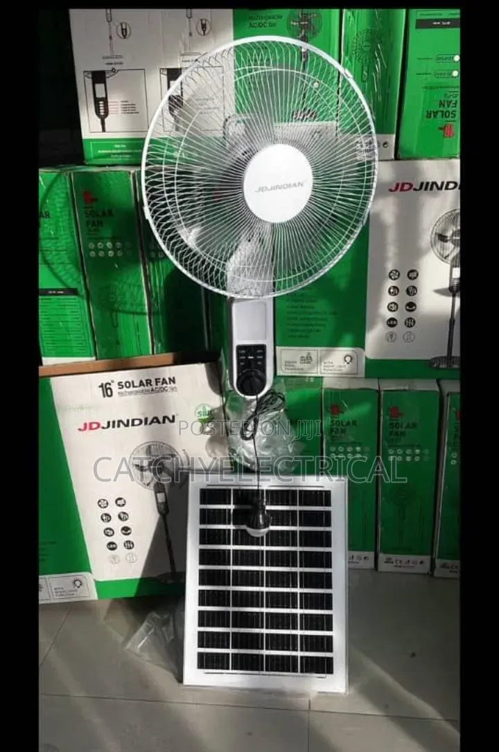 Rechargeable Solar Fans