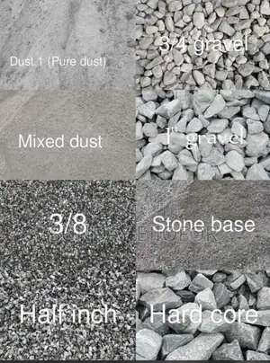 Cchippings/Granite ,Stone Dust, Stone-Base,3/8,half Inch