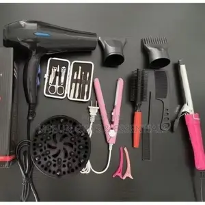12 in 1 Hair Dryer/Straightener