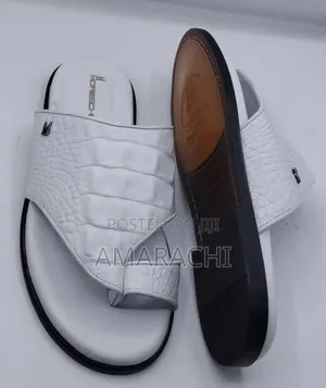 White Italian Moreschi Slippers