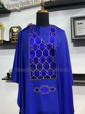 Royal Blue Men's Agbada /Native Wear