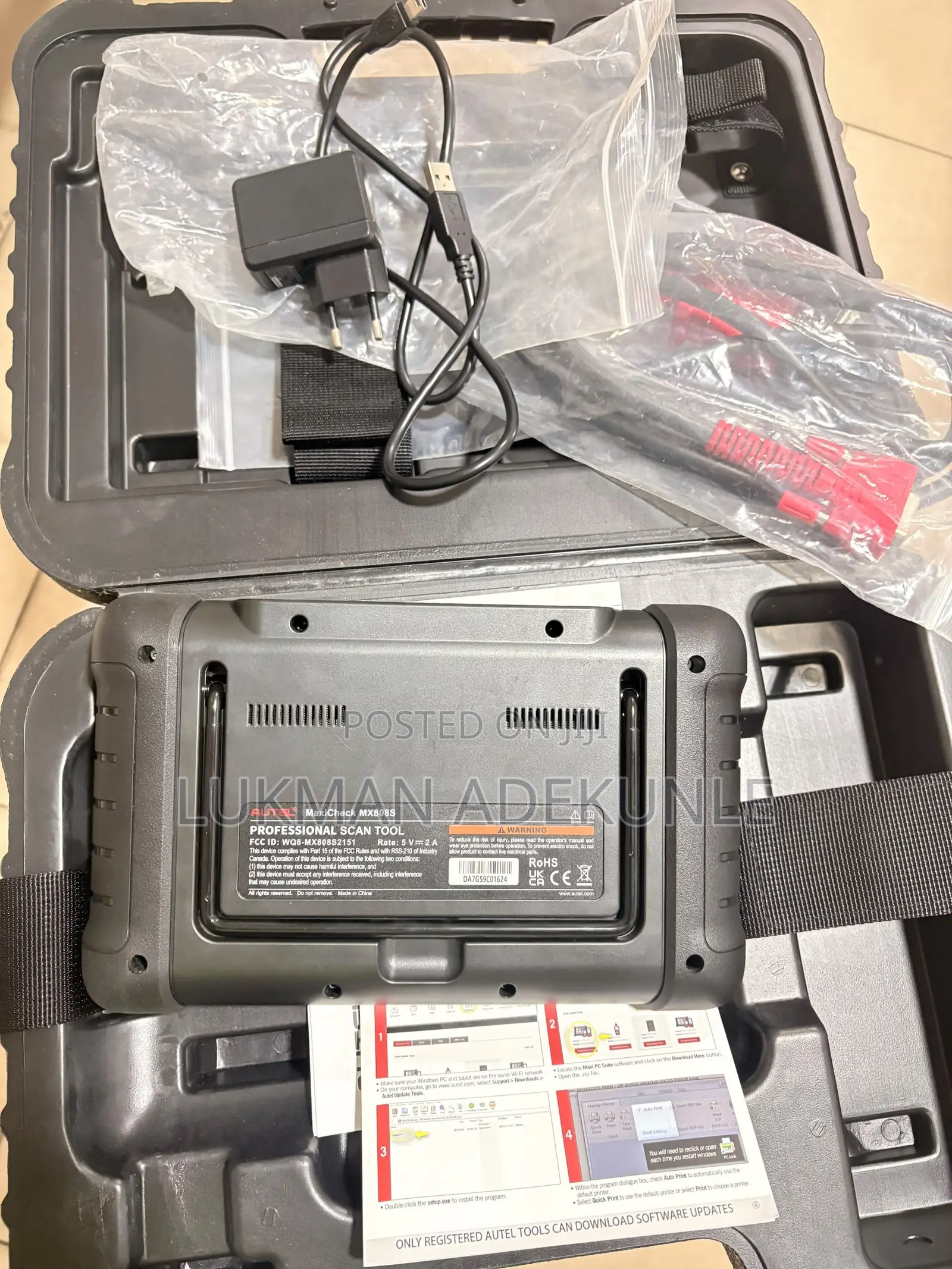 Autel MaxiCheck MX808S Professional Diagnostics Scanner - Fairly Used