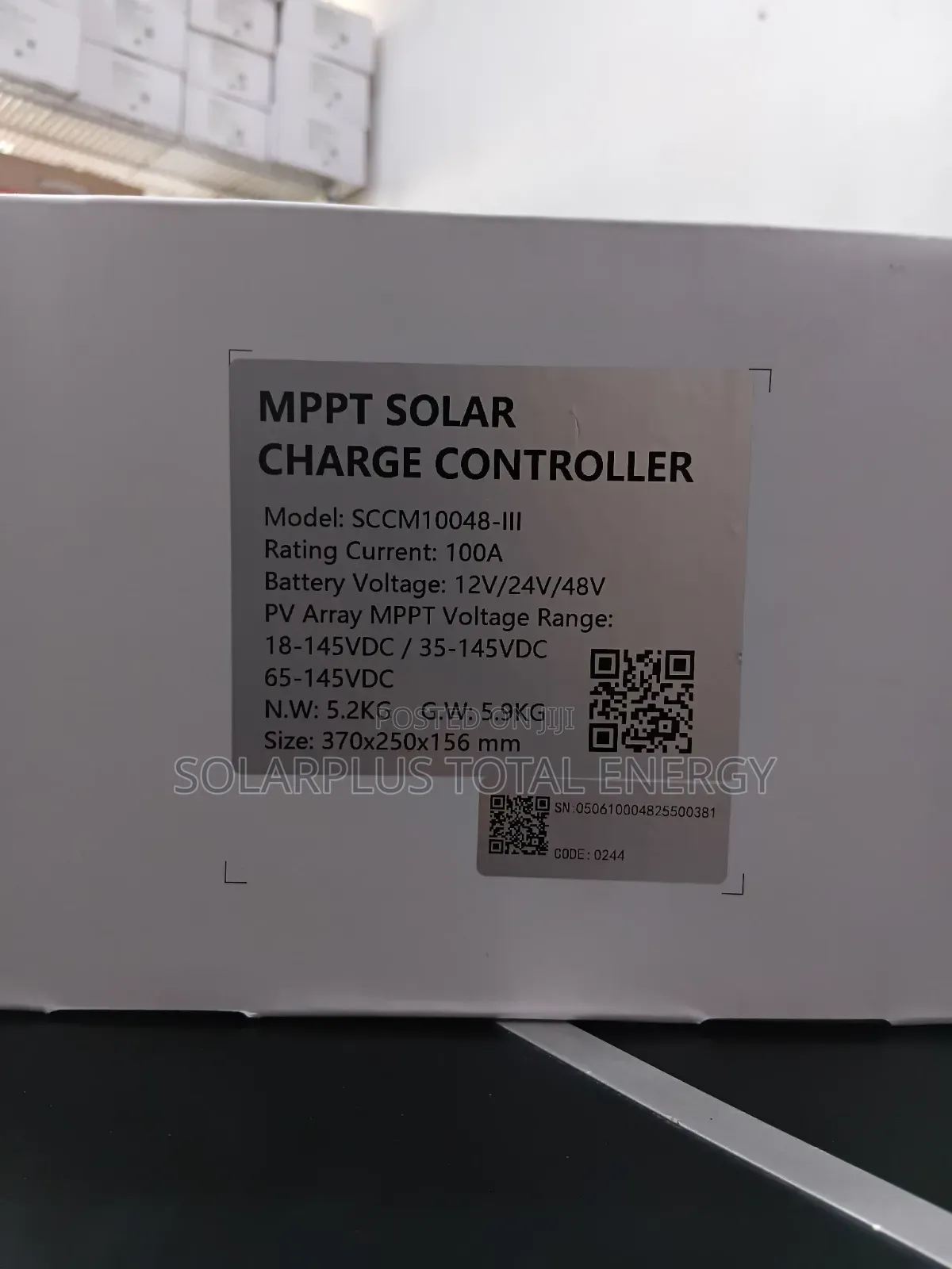 Felicity 100a MPPT Charge Controller