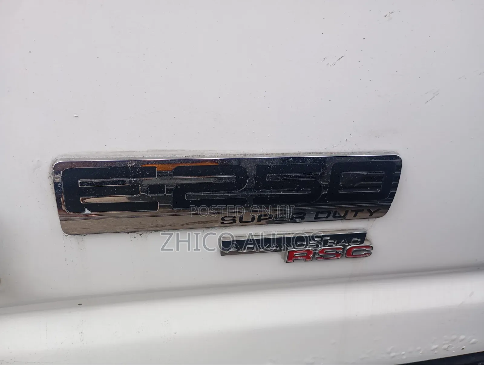 Ford E250 2014 White