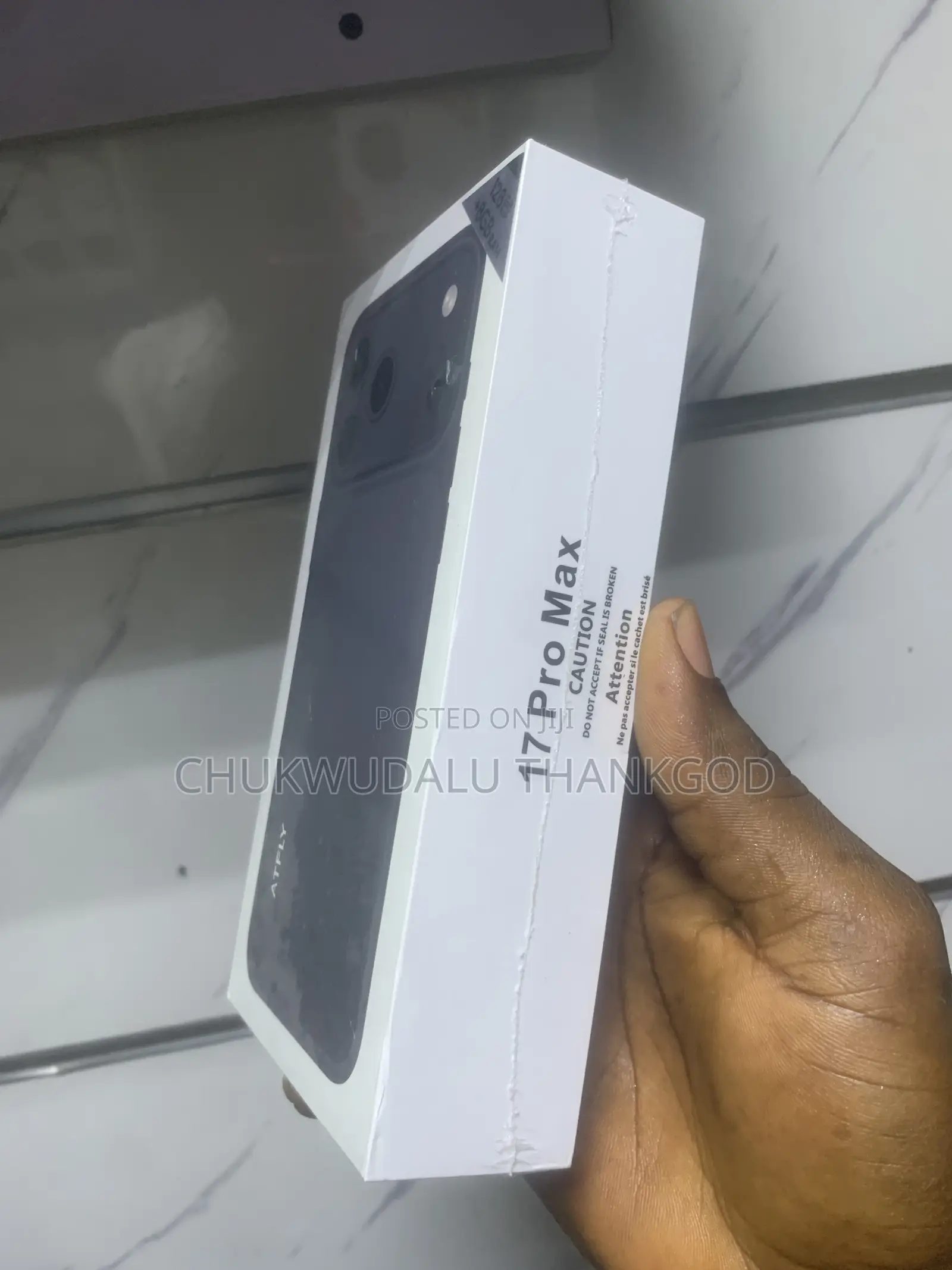 New Mobile Phone 128 GB Black
