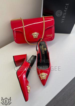 Versace Set of Complete Shoe and Bag for Any Events