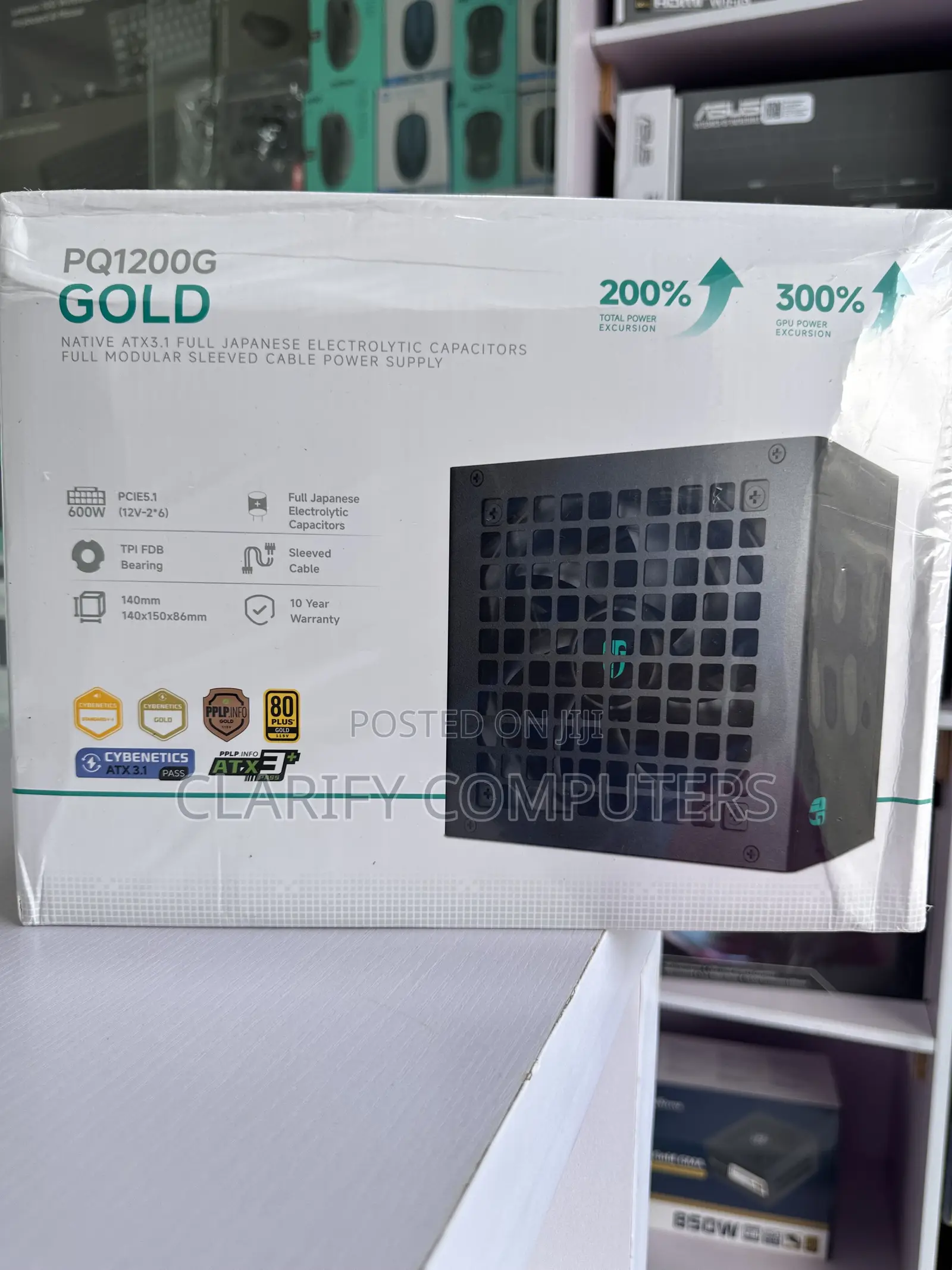 Deepcool 1200w Desktop Power Supply PQ1200G