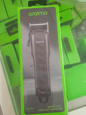 Heavy Duty Oraimo EasyCut HairClipper (OCL-230) - 150Mins Battery Life