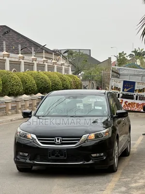 Honda Accord EX-L 4dr Sedan w/Navigation (2.4L 4cyl CVT) 2014 Black