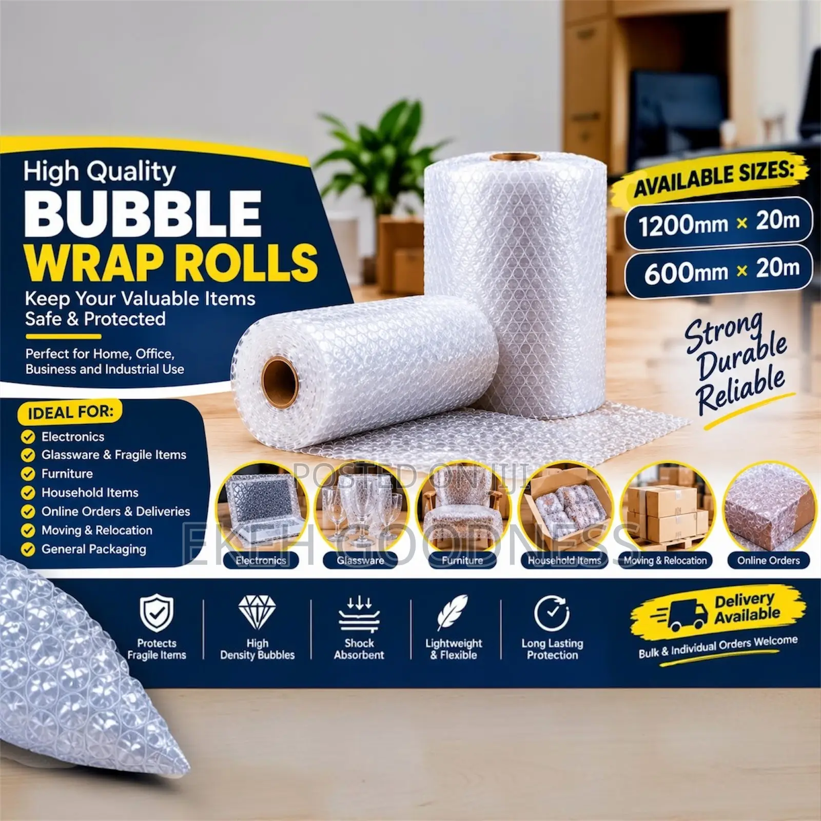 Bubble Wrap Rolls