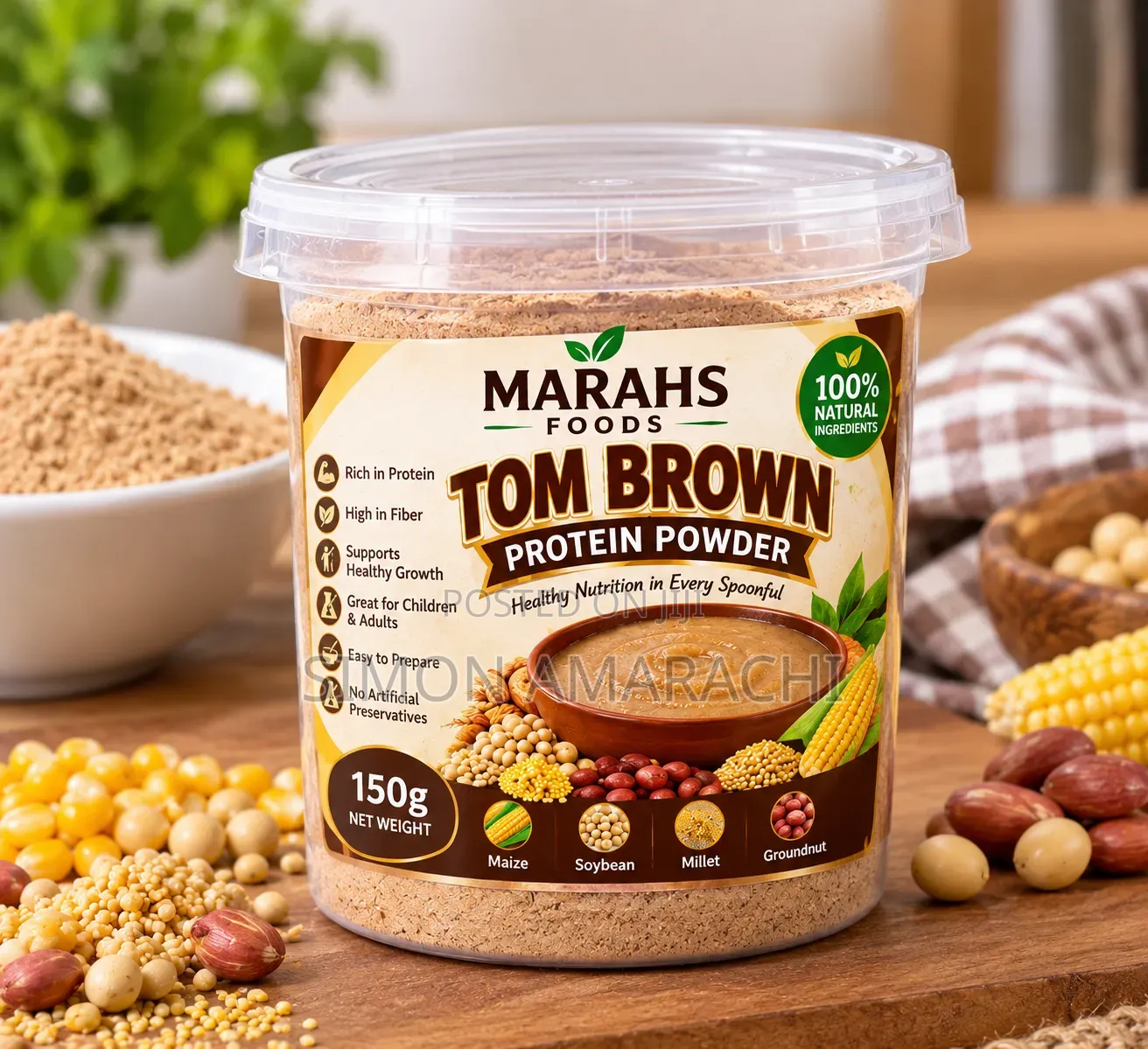 Tombrown Protein Powder