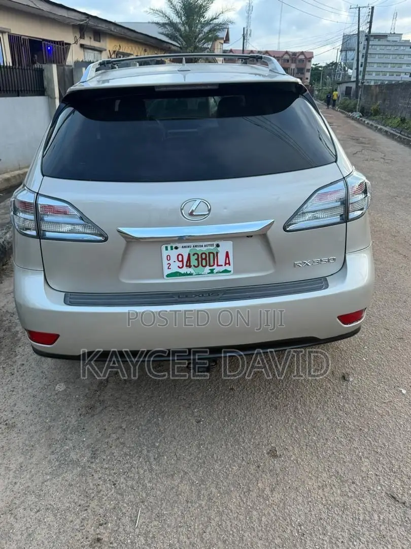 Lexus RX 350 AWD 2012 Gold