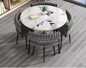 Circular 4 Seaters Dining Table