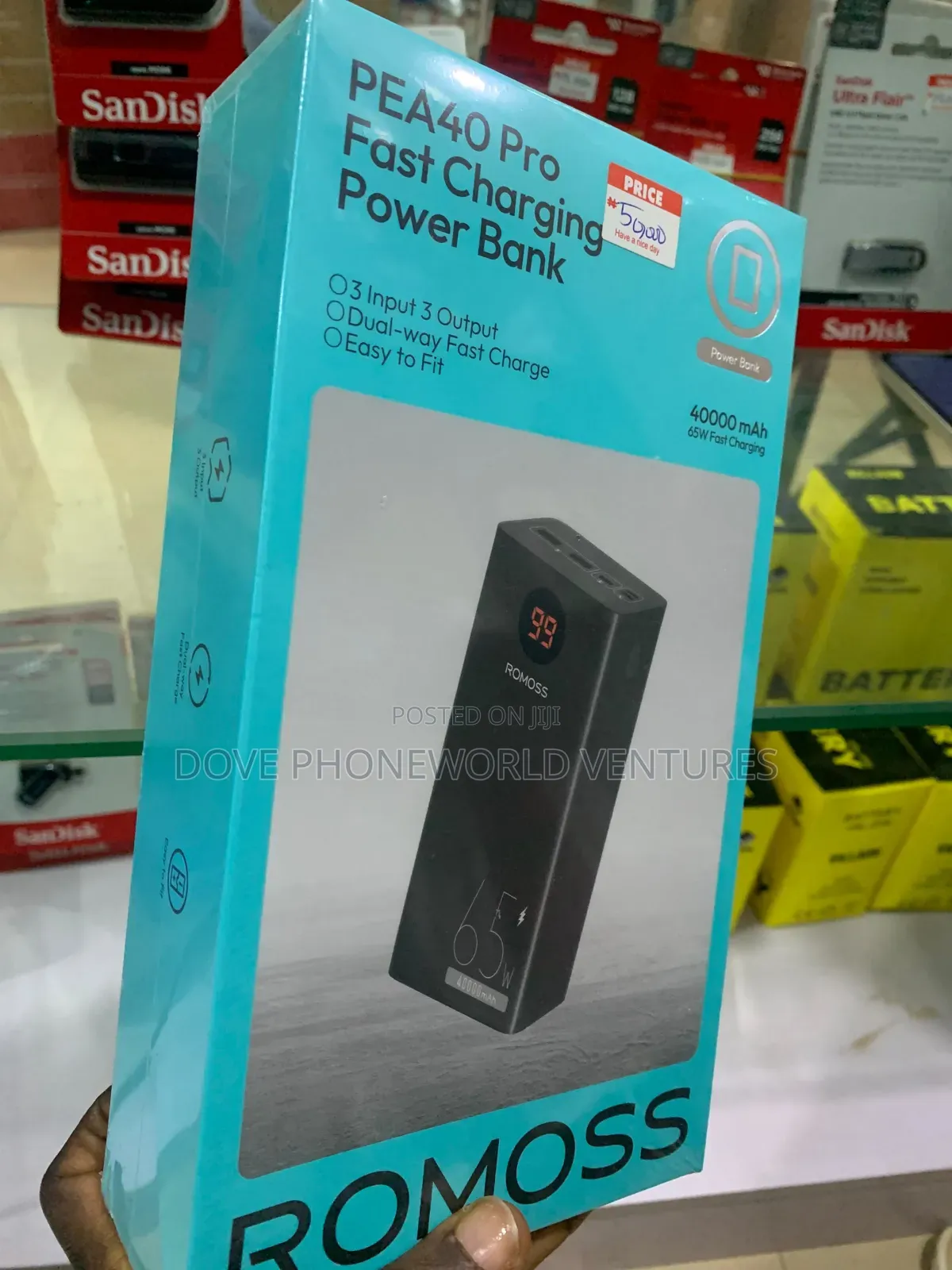 PEA40 Pro Fast Charging Power Bank