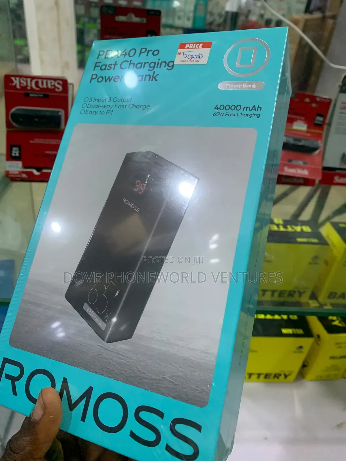 PEA40 Pro Fast Charging Power Bank