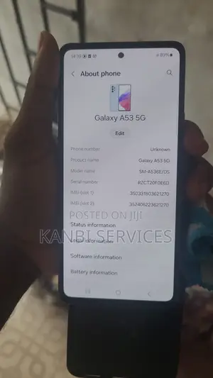 Samsung Galaxy A53 5G 128 GB Black