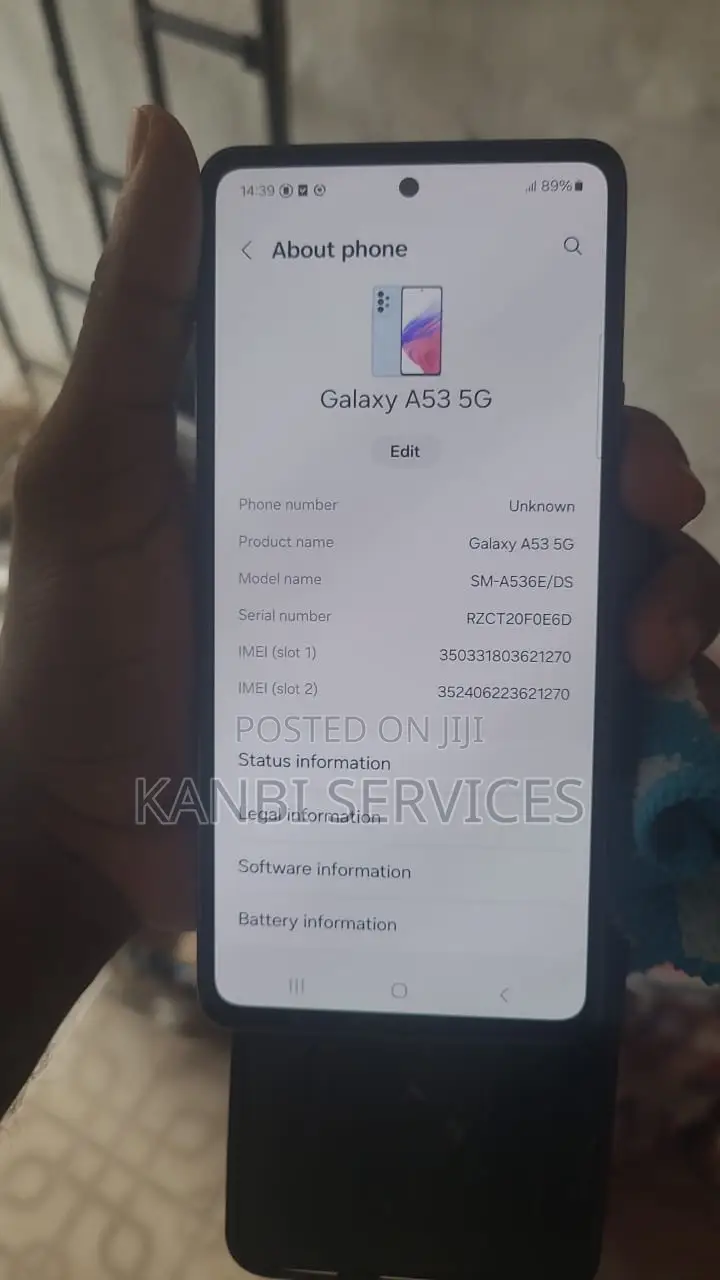Samsung Galaxy A53 5G 128 GB Black