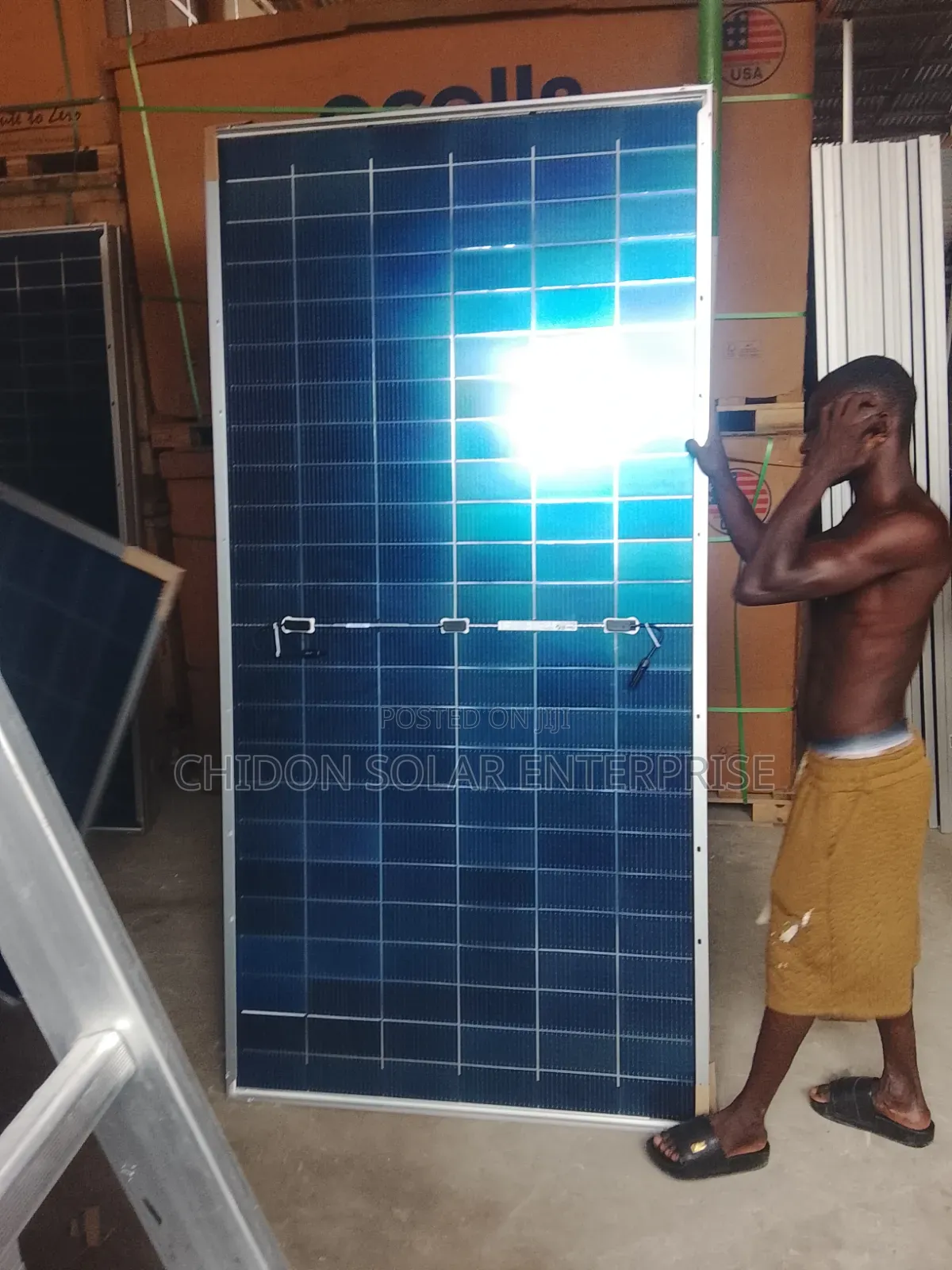 735W Jinko Bifacial Solar Panel