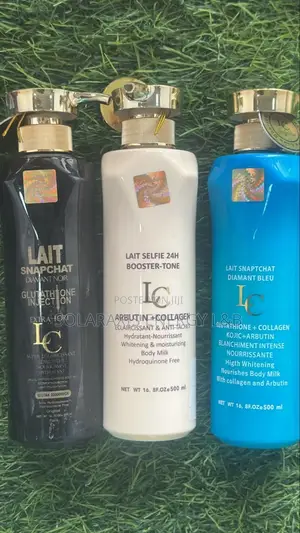 LC Body Lotion Collection – 500ml Each