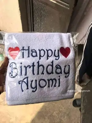 Picture Frame and Customized Towel