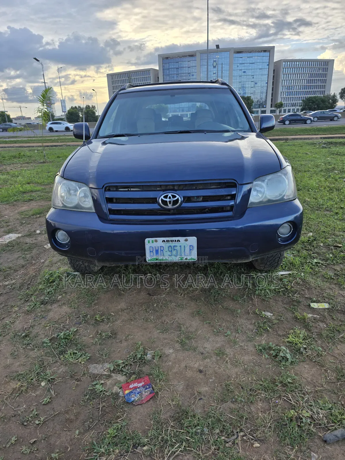 Toyota Highlander 2004 Blue