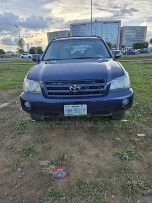 Toyota Highlander 2004 Blue