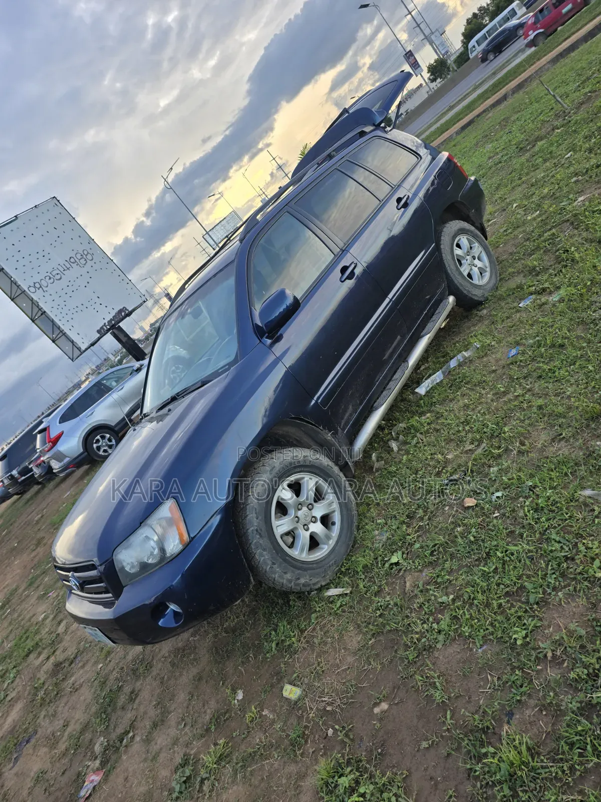 Toyota Highlander 2004 Blue