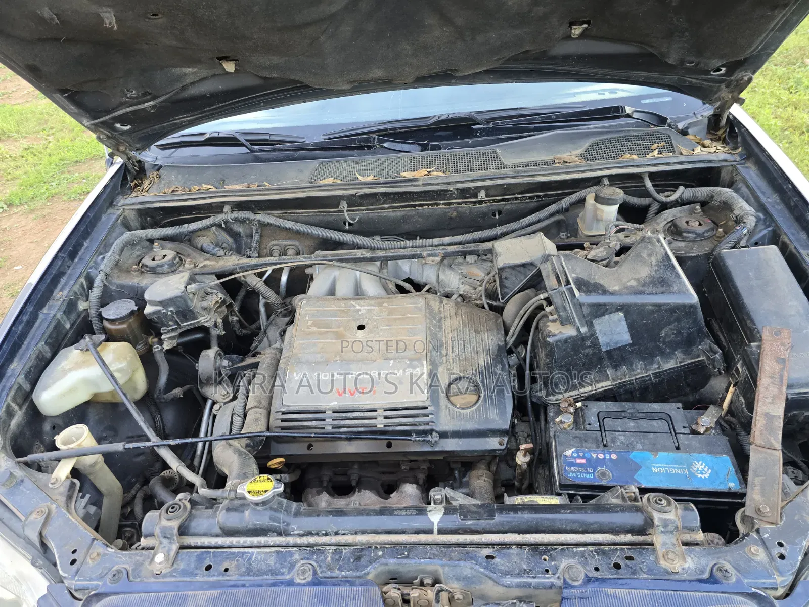 Toyota Highlander 2004 Blue