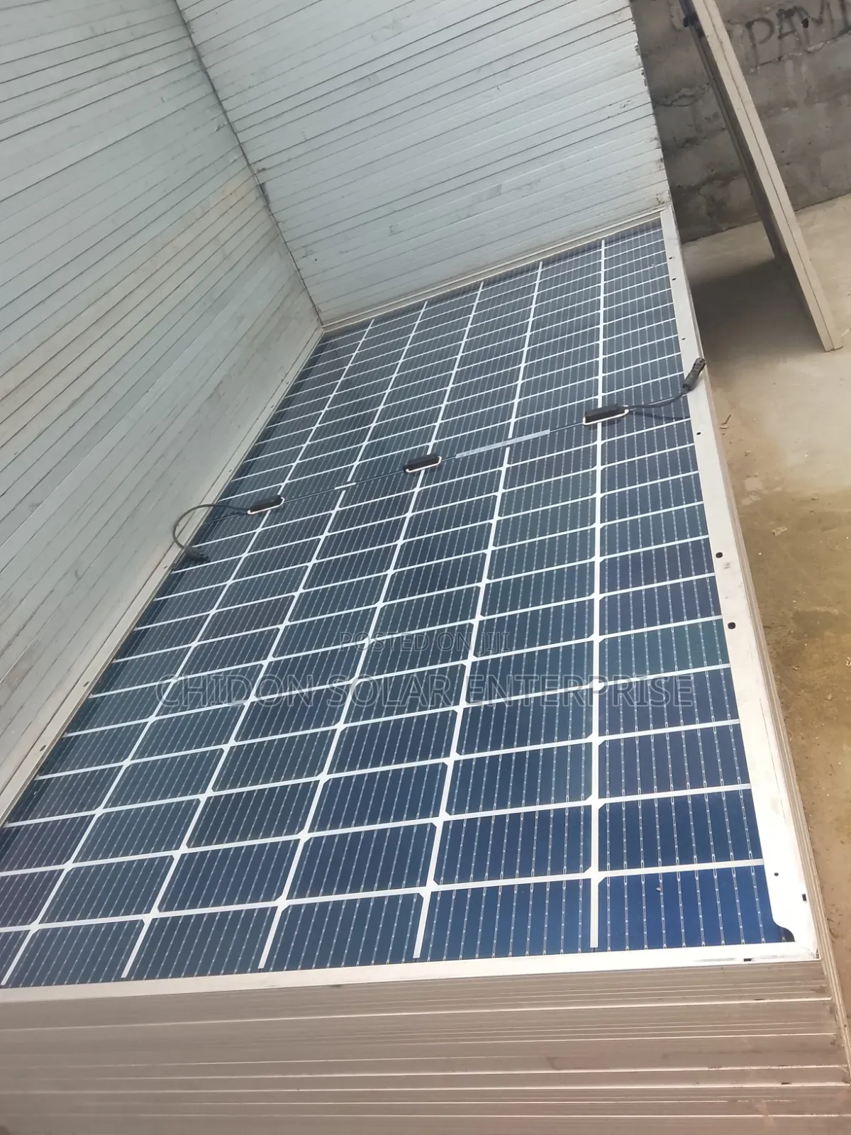550W Bifacial Solar Panel