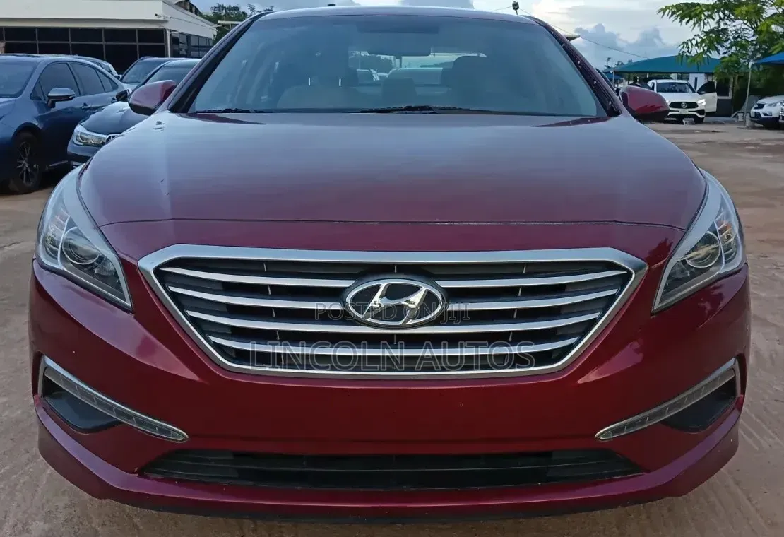 Hyundai Sonata 2015 Maroon