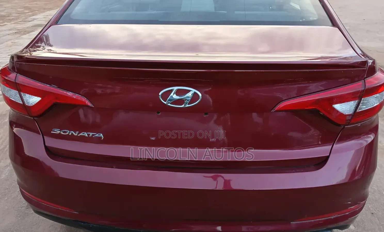 Hyundai Sonata 2015 Maroon