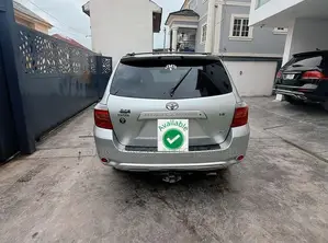 Toyota Highlander Limited 2009 Silver
