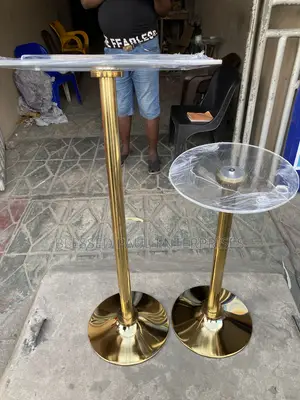 Gokd Pole Acrylic Pulpit for Church