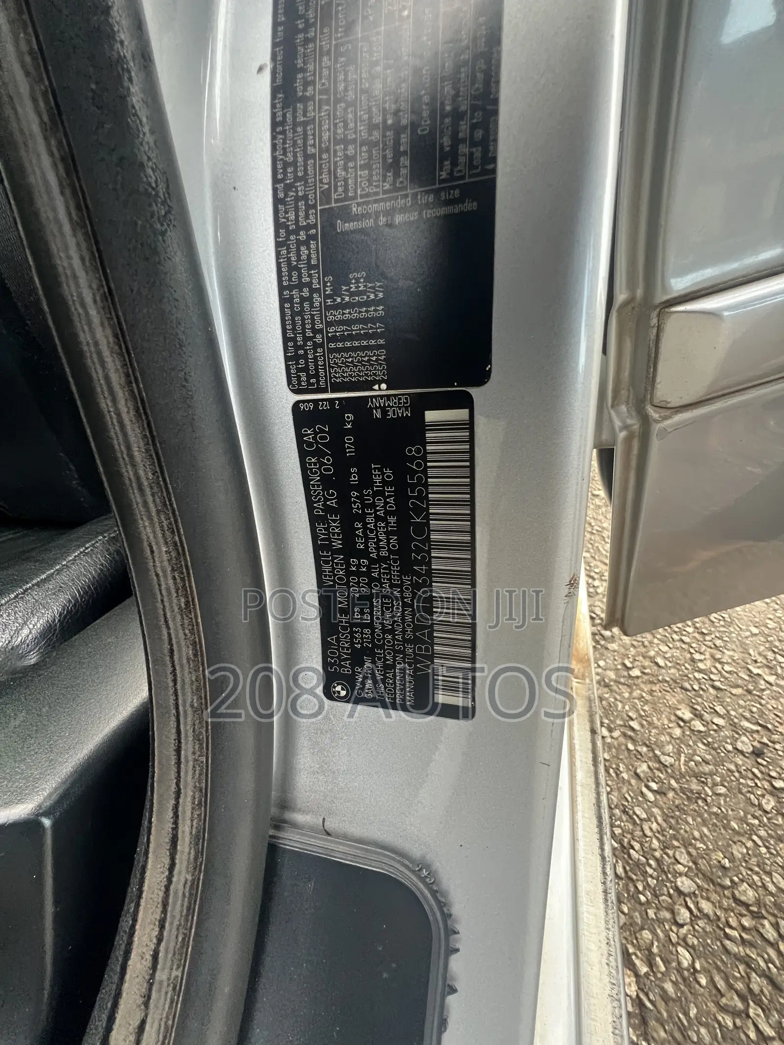 BMW 530i 2003 Silver
