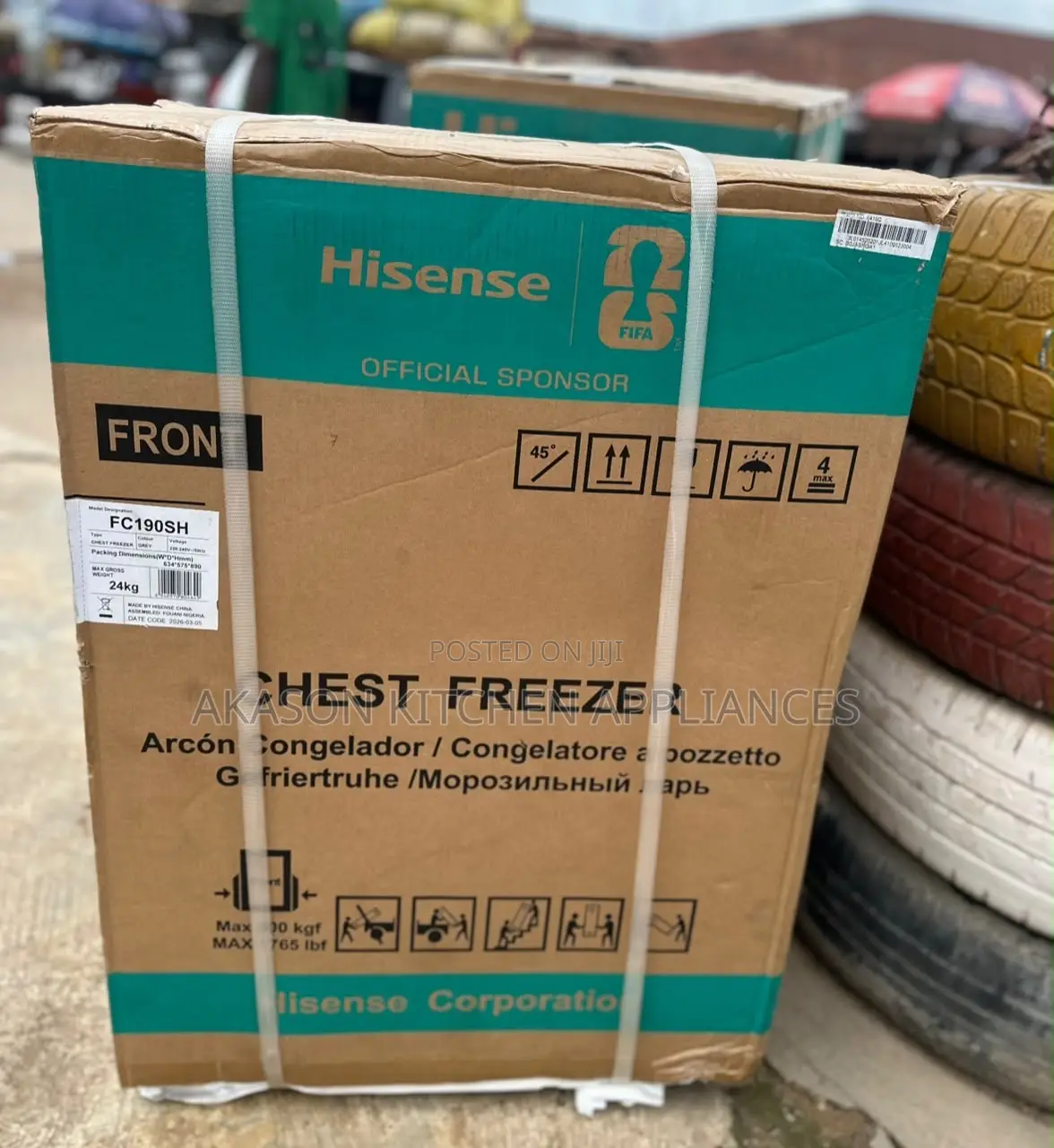 150l Hisense Chest Freezer