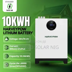 10.24Kwh 48Vdc Harveypower Lithium Battery