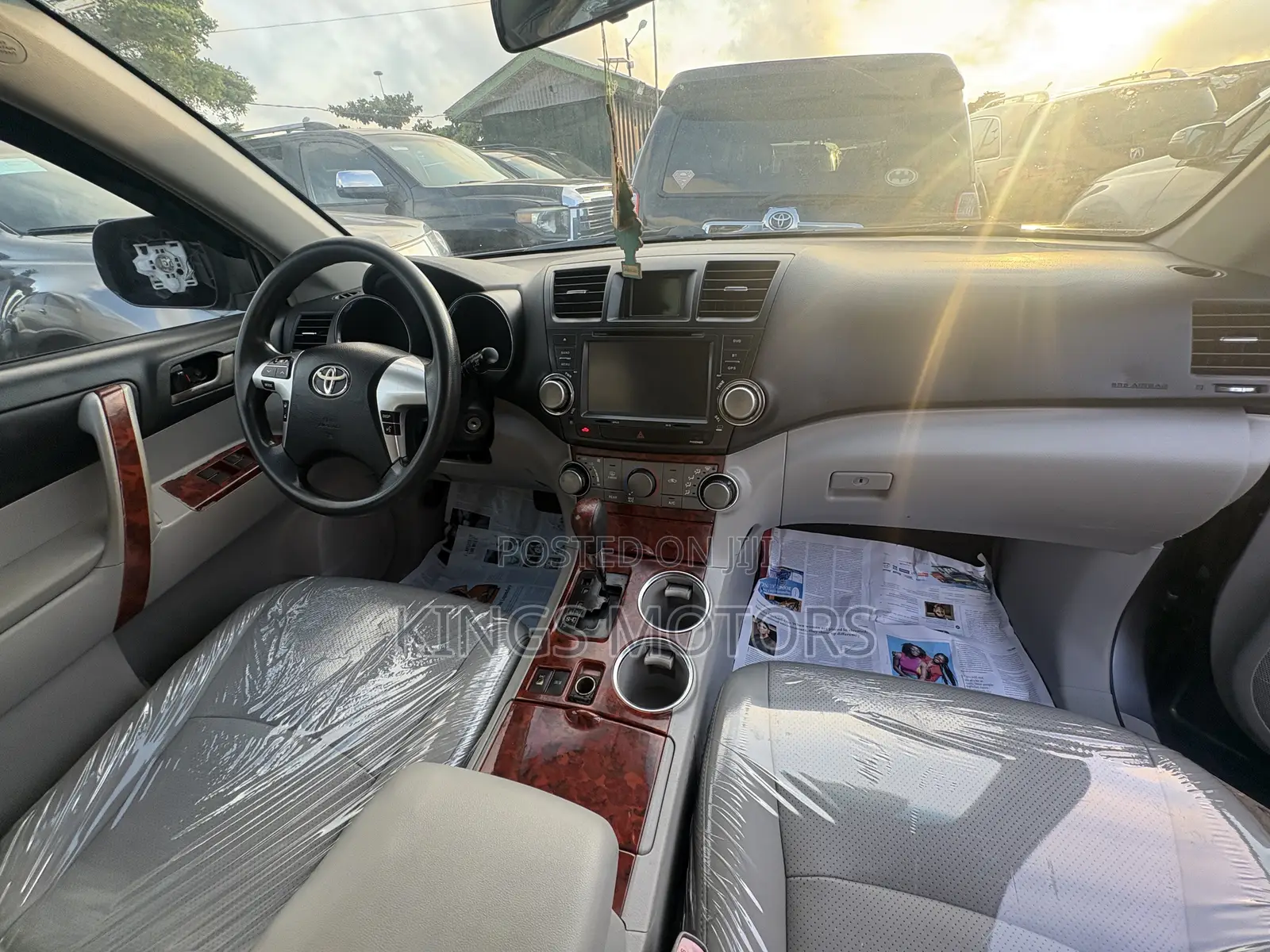 Toyota Highlander Limited 2012 Gray