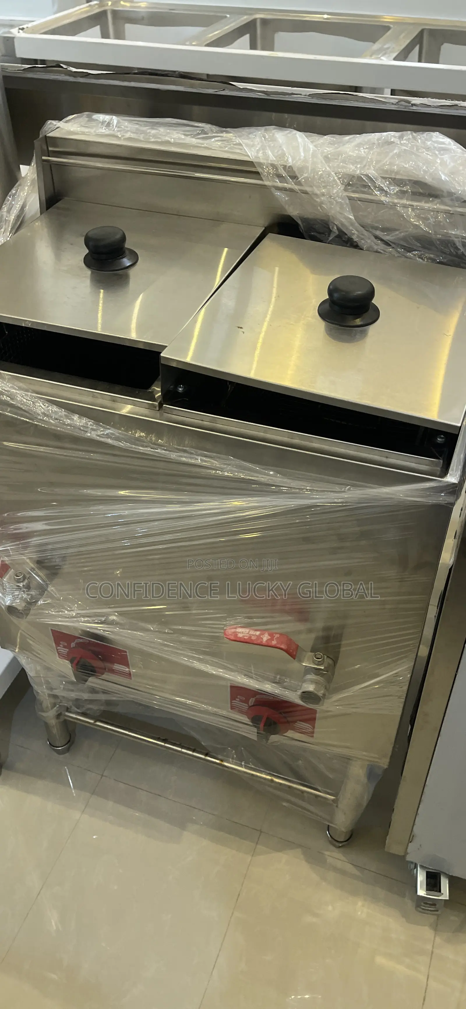Standing Deep Gas Fryer