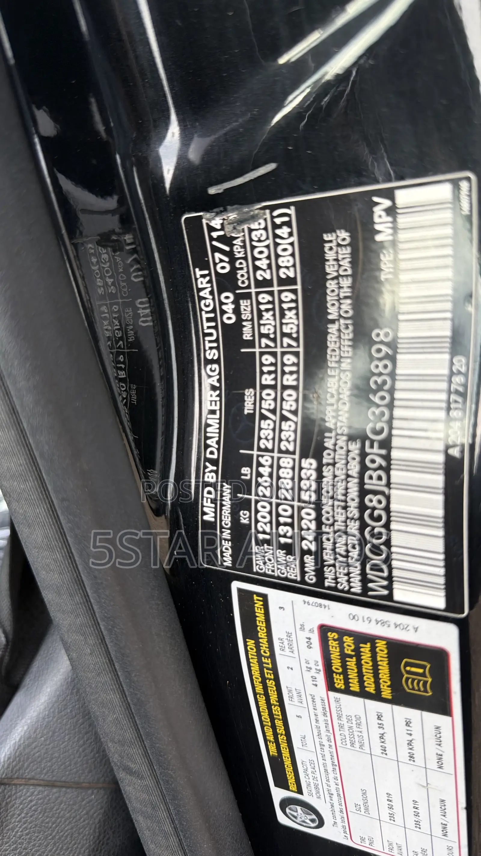Mercedes-Benz GLK-Class 2015 Black